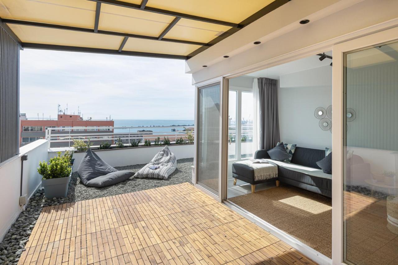 Apartament Port De L'Eau Roof Garden Saloniki Zewnętrze zdjęcie